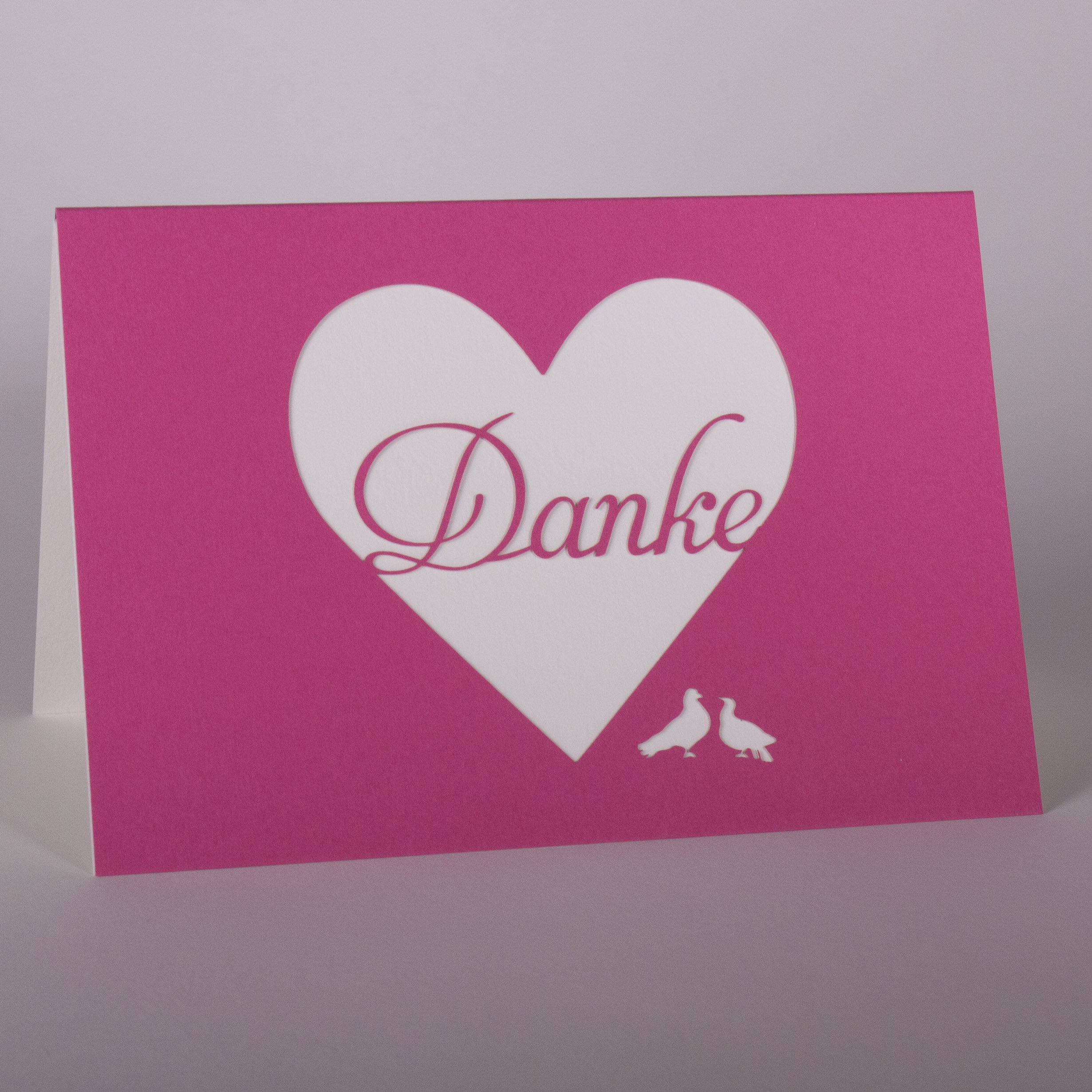 Dankeskarte "Romantik"