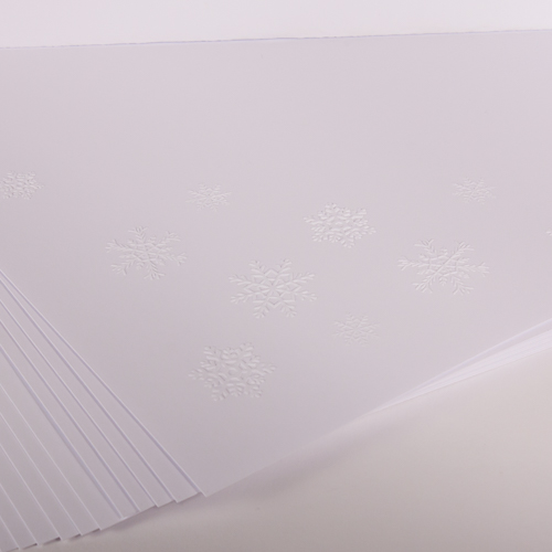 Briefpapier "Snowletters"