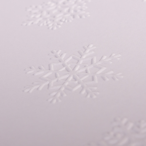 Briefpapier "Snowletters"
