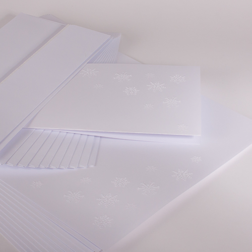 Briefpapier "Snowletters"