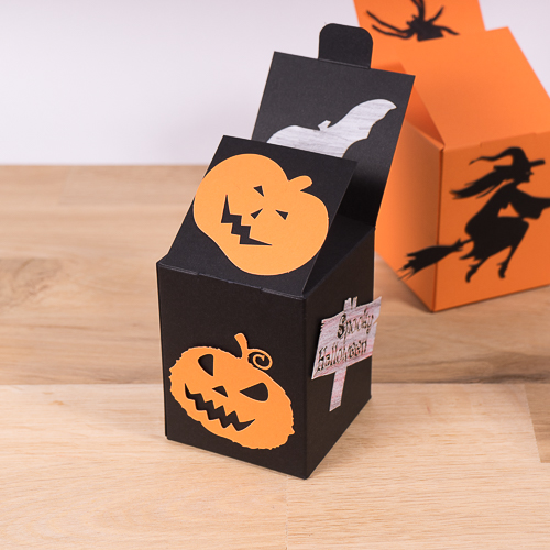 Dekobogen "Spooky Pumpkins" zum Basteln