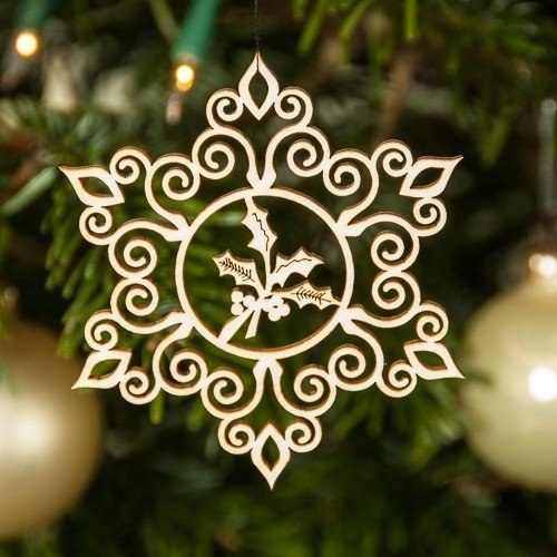 Holz-Ornamentsterne klein