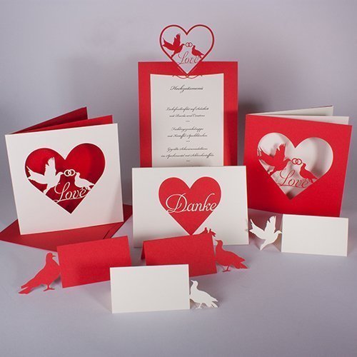 Individuelle Hochzeitspapeterie