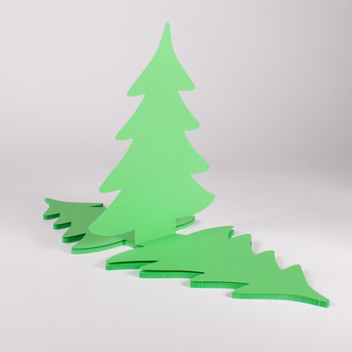 Notizblock Tannenbaum