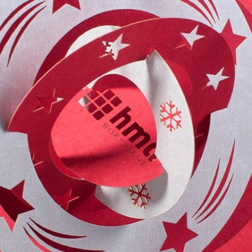 Weihnachtskarten für Geschäftskunden