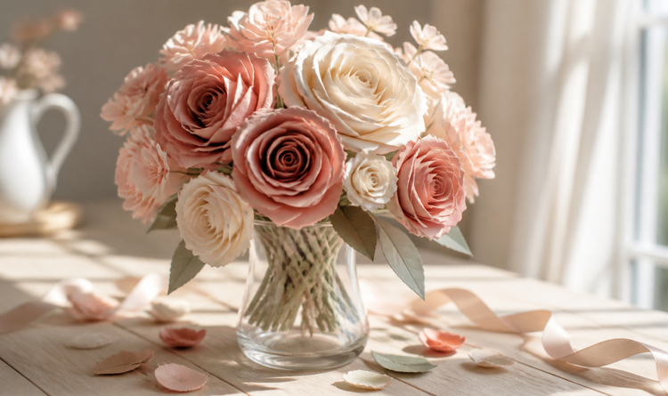 Papierblumen selber machen: 10 romantische Ideen für Hochzeit und Zuhause