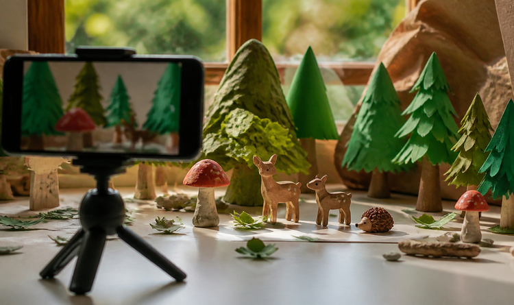Stop-Motion mit dem Smartphone: Bastelideen zum Leben erwecken