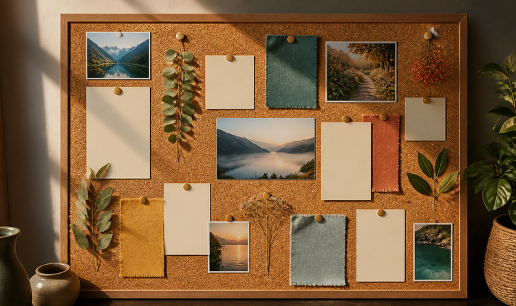 Vision Board gestalten: So wird aus deinen Zielen ein inspirierendes Gesamtbild